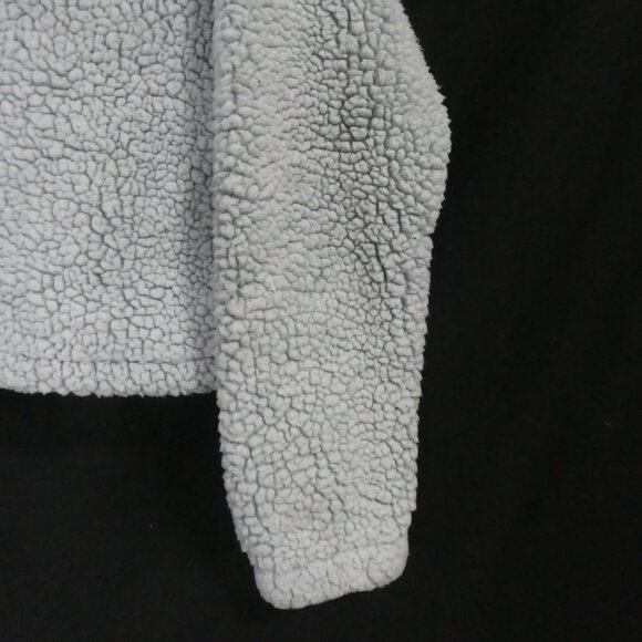 GARAGE | xs - extra small | Light Blue Lightweight Teddy - Sherpa Jacket - Picture 15 of 15